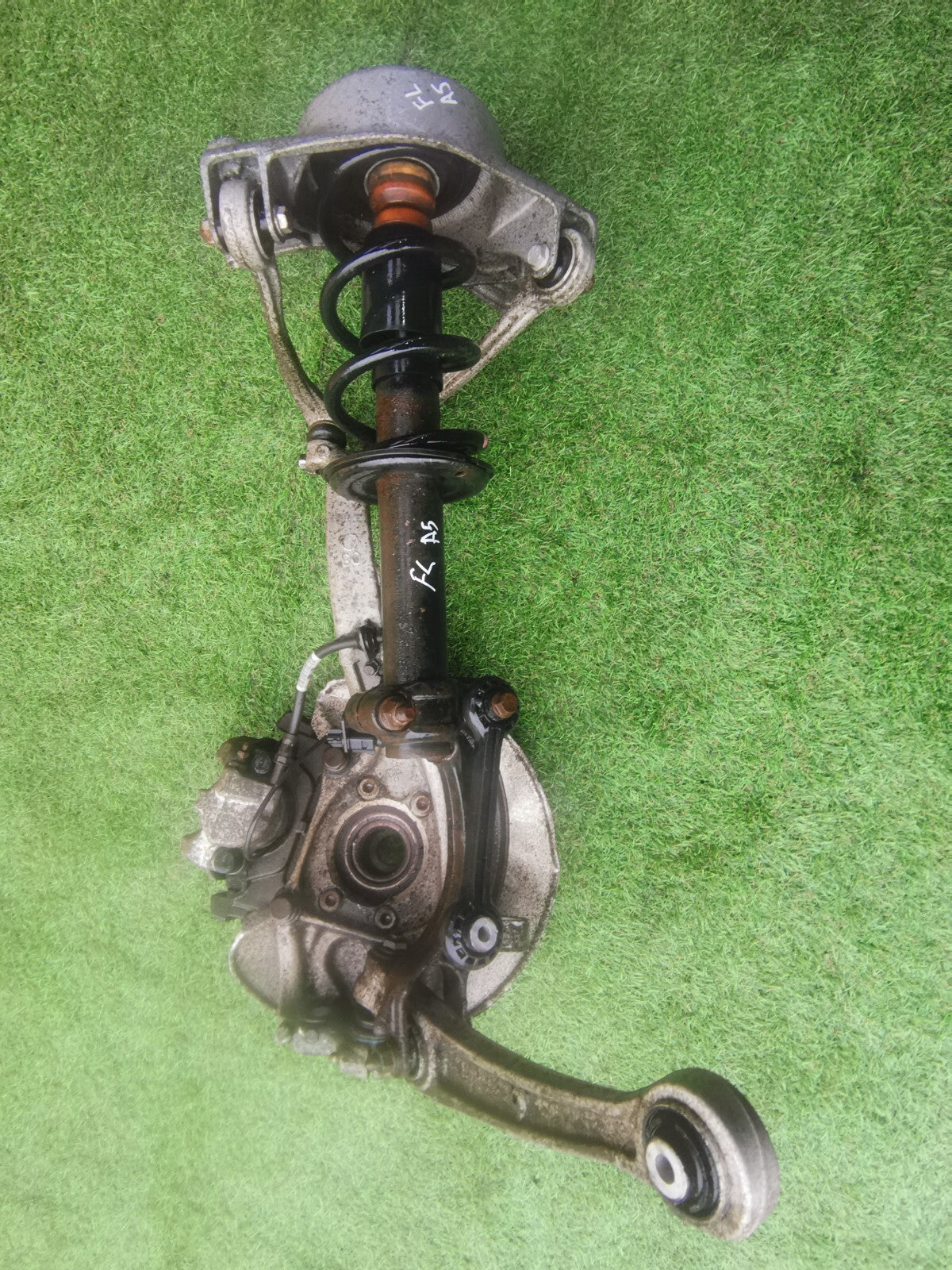 2012 AUDI A5 S LINE 2.0D FRONT LEFT SUSPENSION LEG HUB + WARRANTY A218 - Image 5