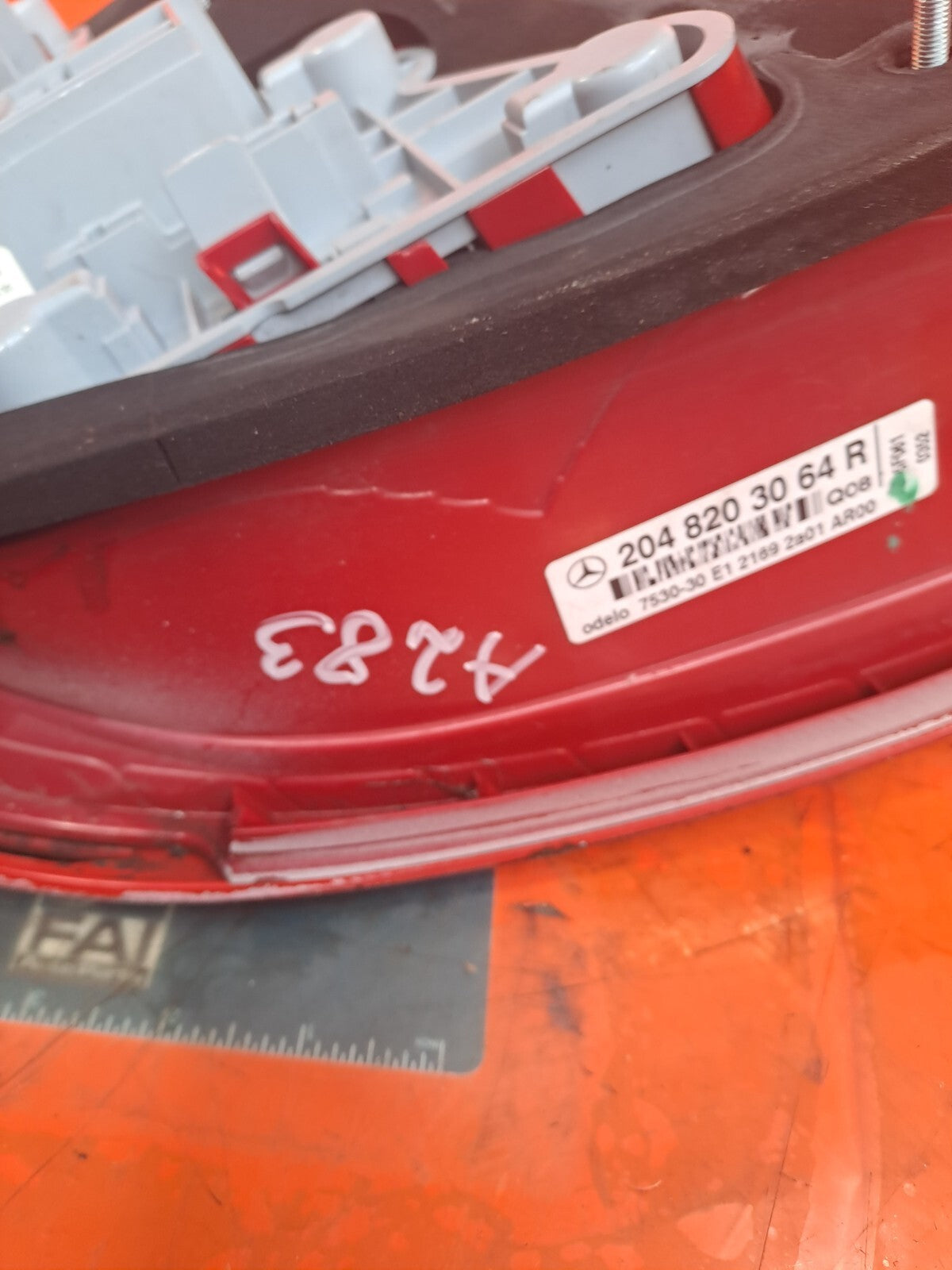 ✅2011 MERCEDES C CLASS W204 REAR RIGHT TAIL LIGHT A2048203064 + WARRANTY A283 - Image 10