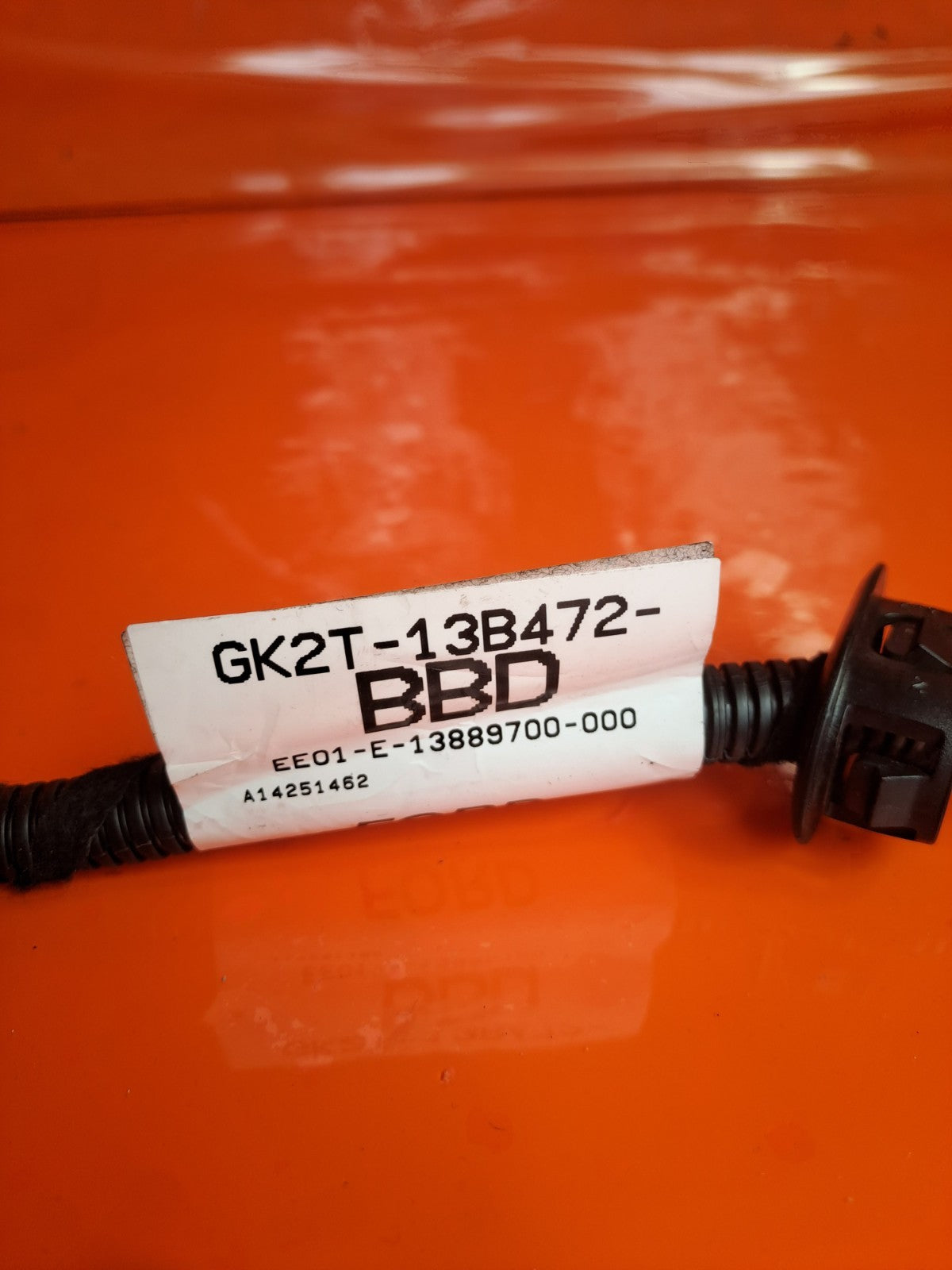 2021 Ford Transit Custom Rear Left Door Wiring Loom GK2T-13B472-BB Warranty A390 - Image 8