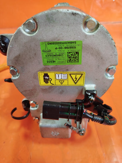 ✅2020 TESLA MODEL 3 A/C AIR CON COMPRESSOR PUMP 1088198-00-P + WARRANTY A266 - Image 6