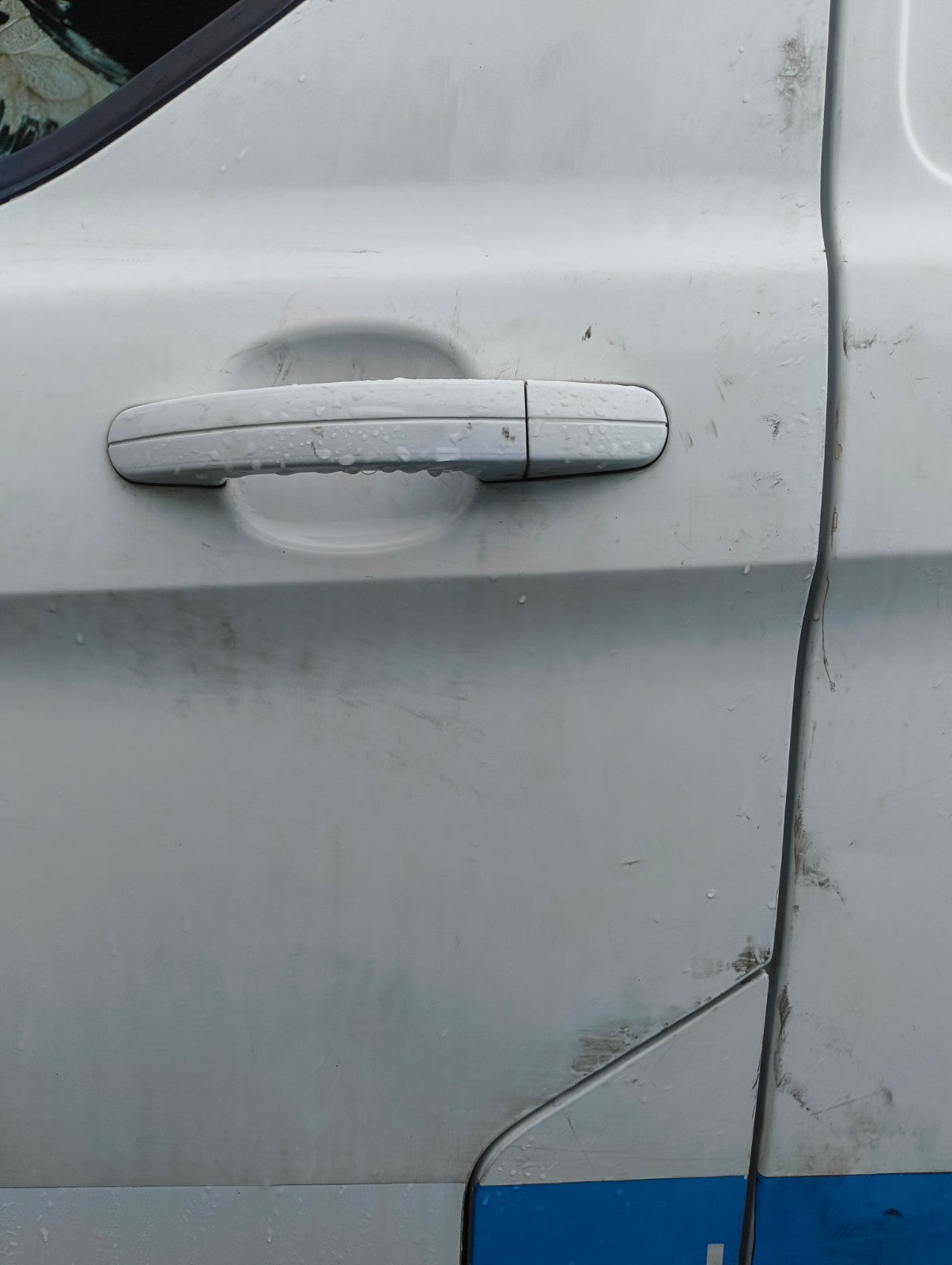 ✅Ford Transit Custom 2.0 Diesel 2021 Front Left Door Bare W/O Mirror White A390 - Image 9