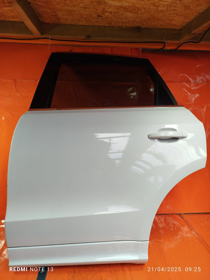 ✅2012 AUDI Q5 8R S LINE 2.0P REAR LEFT DOOR BARE WHITE S9R + WARRANTY A276 - Image 1