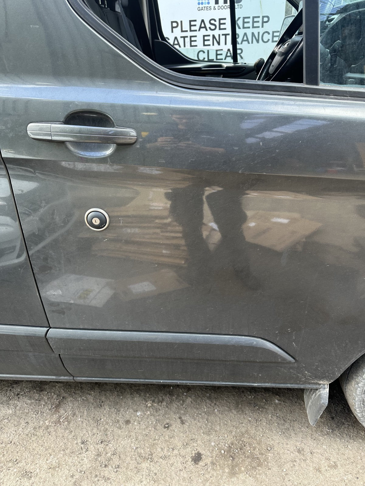 ✅2019 Ford Transit Custom Front Right Door Bare W/o Mirror Grey + Warranty A376 - Image 6