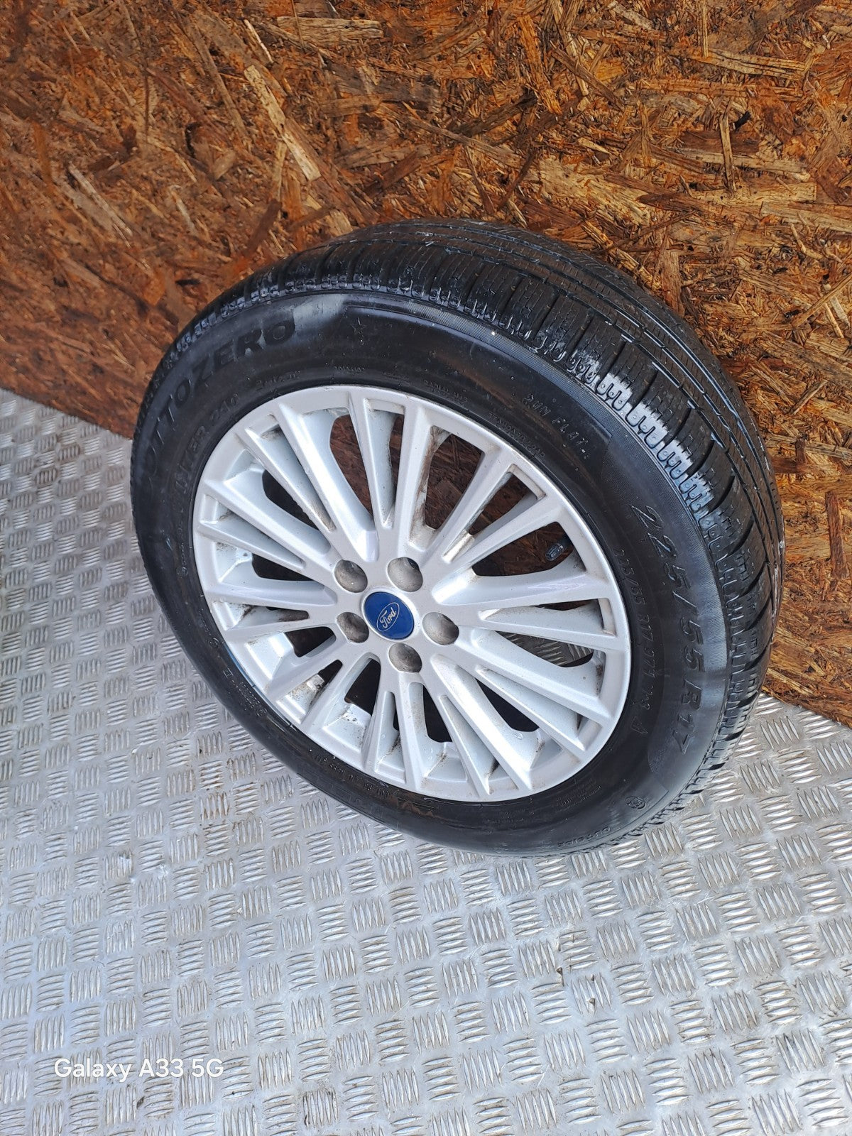 ✅2018 FORD GALAXY ZETEC ALLOY WHEEL & TYRE EM2C-1007-B1A 225/55 R17 + WARRANTY - Image 3