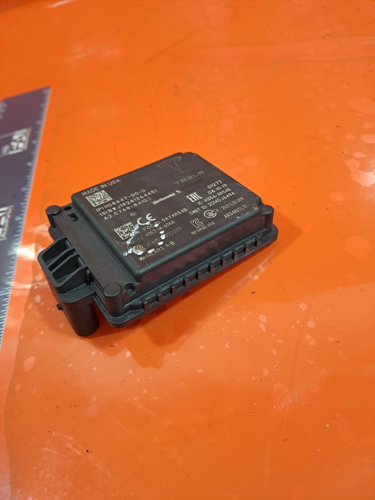 ✅2018-2025 TESLA MODEL 3 FRONT DISTANCE RADAR SENSOR 1108647-00-D +WARRANTY A241 - Image 7