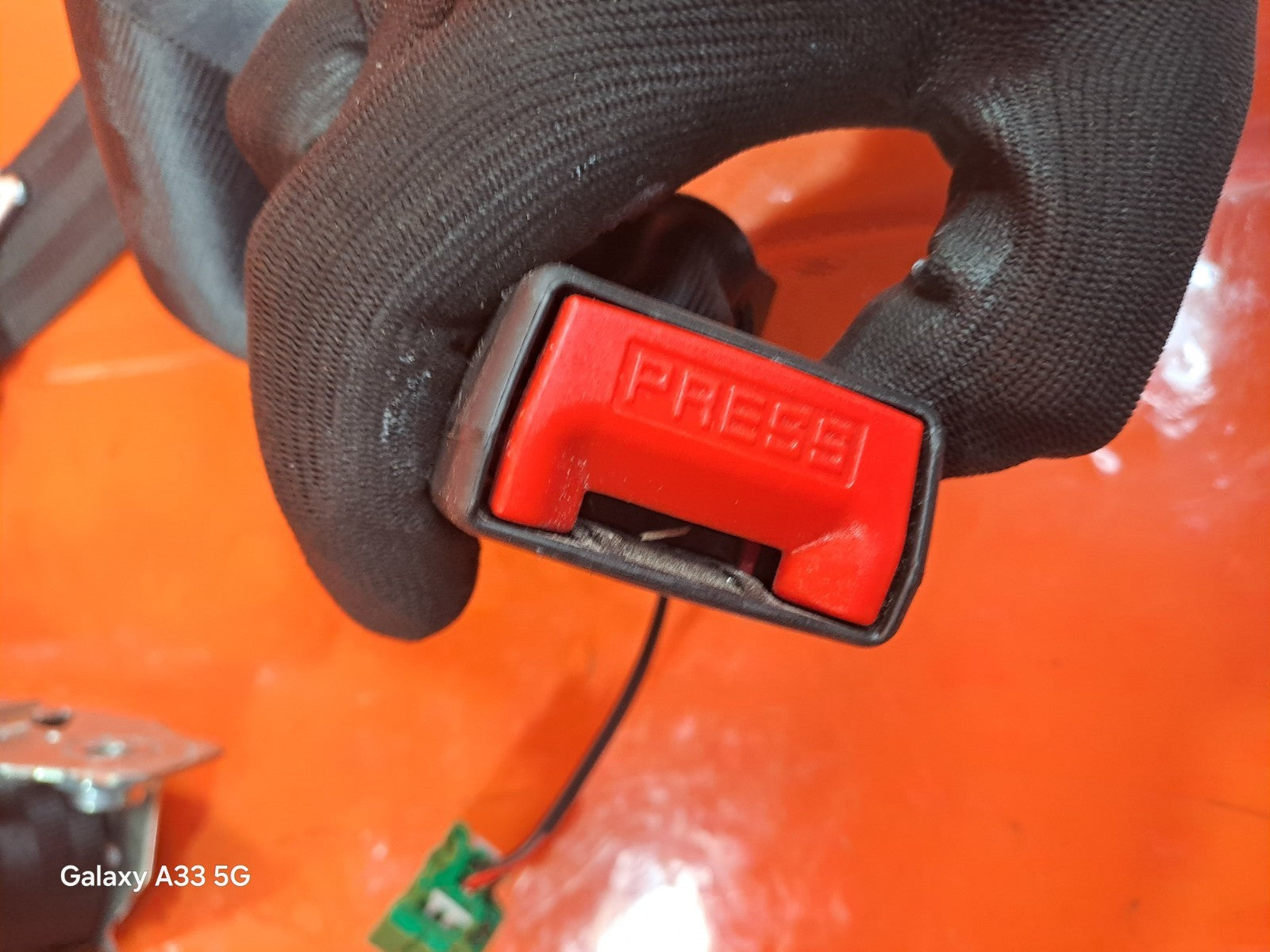 ✅2022 RANGE ROVER EVOQUE L551 SEAT BELT REAR LEFT J9C3-600A38-AE + WARRANTY A169 - Image 5