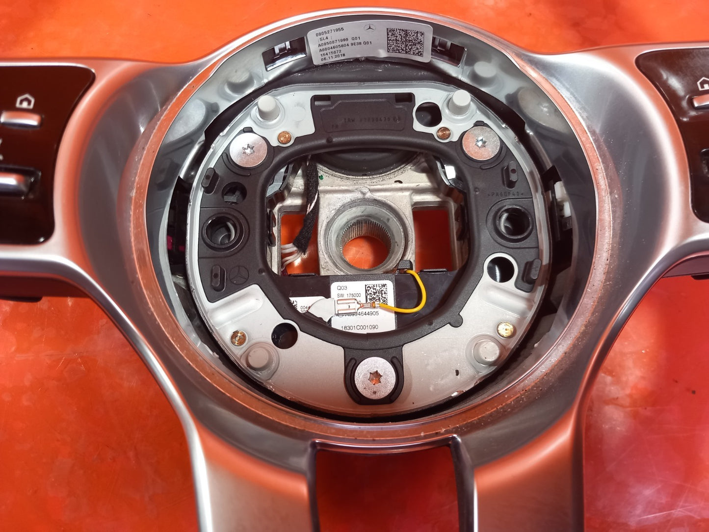 2019 Mercedes A Class W177 Steering Wheel & Paddle Shift A0004605804 A382 - Image 7