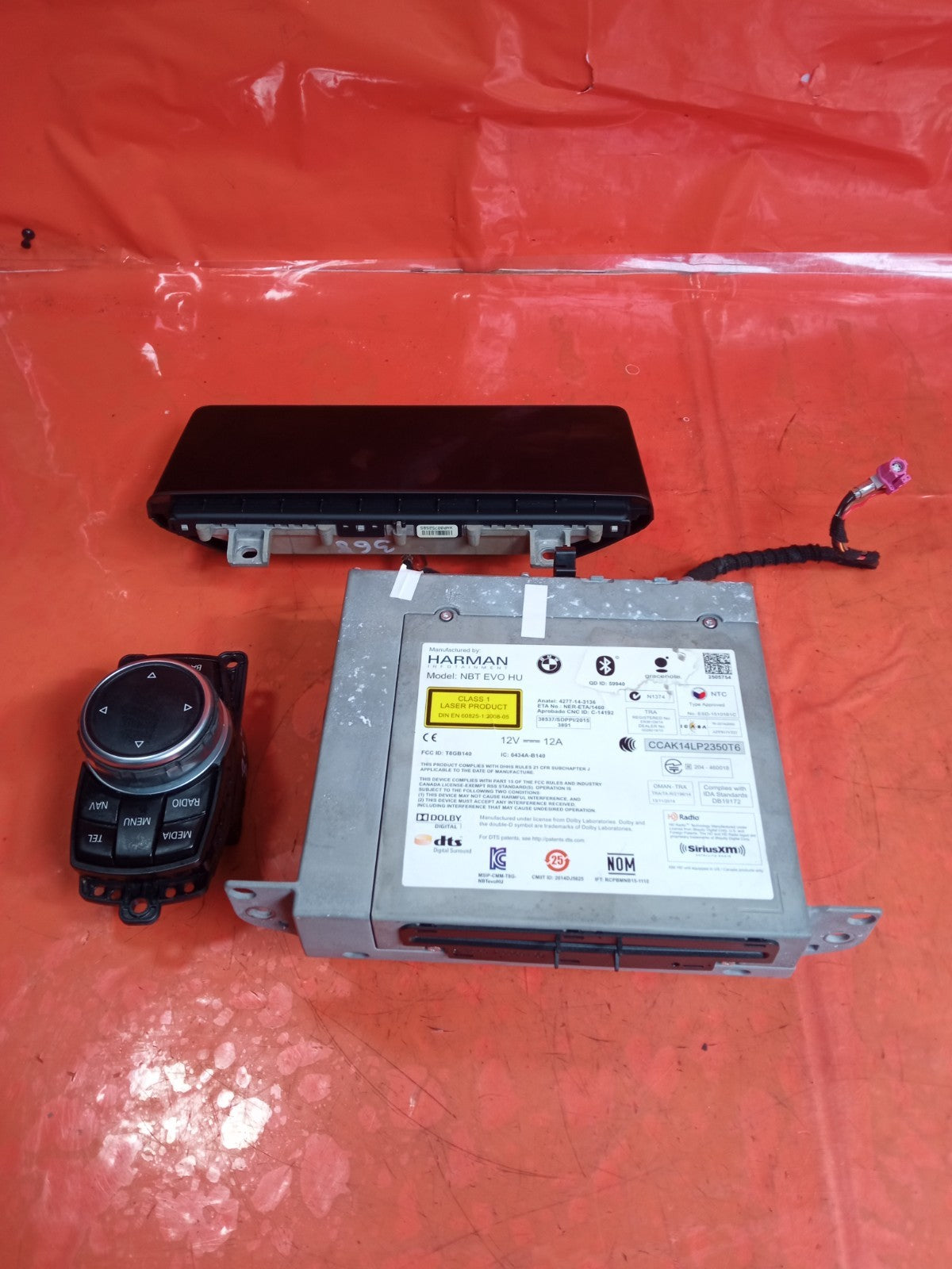✅2016 BMW 4 Series F33 Head Unit Multimedia Control GPS Radio Module Kit 6822066 - Image 3