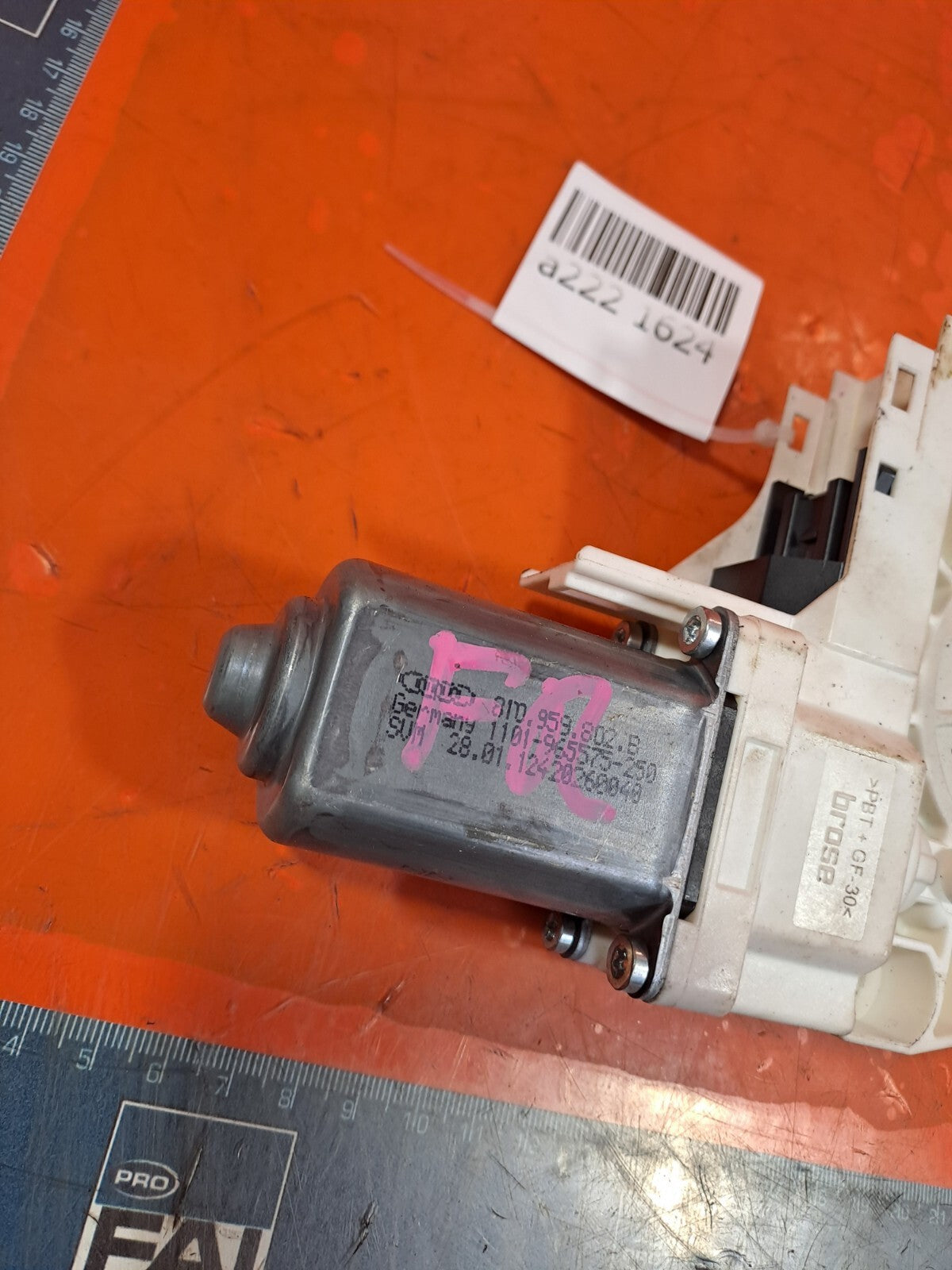 ✅2012 AUDI A5 1.8P FRONT RIGHT WINDOW REGULATOR MOTOR 8T0959802B + WARRANTY A222 - Image 6