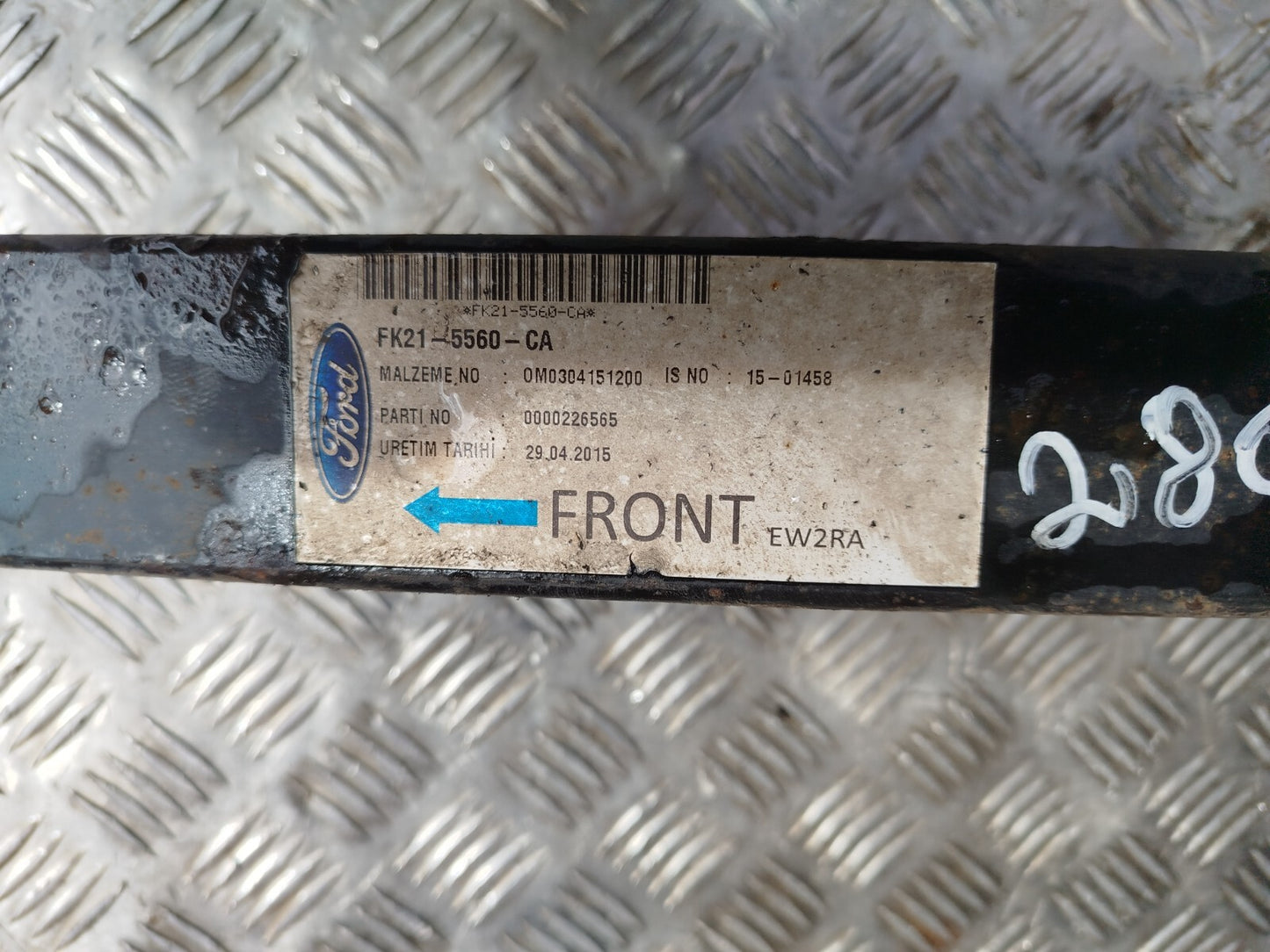 ✅FORD TOURNEO CUSTOM 2.2 DIESEL 2015 Pair Rear Left & Right spring Single - Image 7