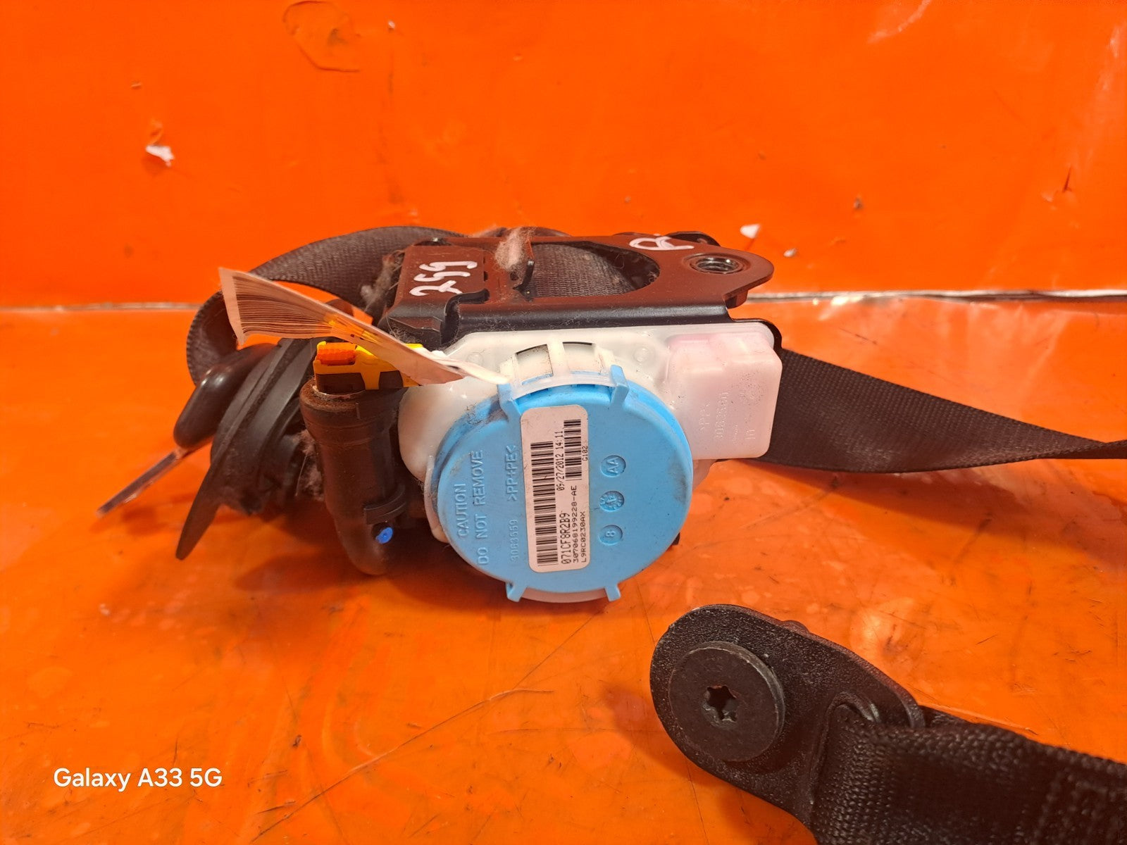 ✅2012 MERCEDES B CLASS W246 SEAT BELT FRONT RIGHT A2468600285 + WARRANTY A299 - Image 6