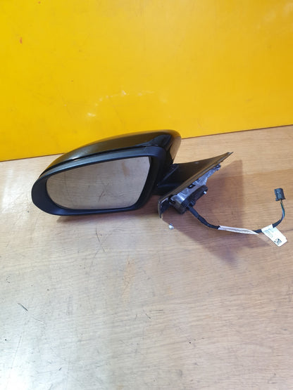 ✅Mercedes C Class W205 2014 Front Left Wing Mirror Black (197) + Warranty A147 - Image 2