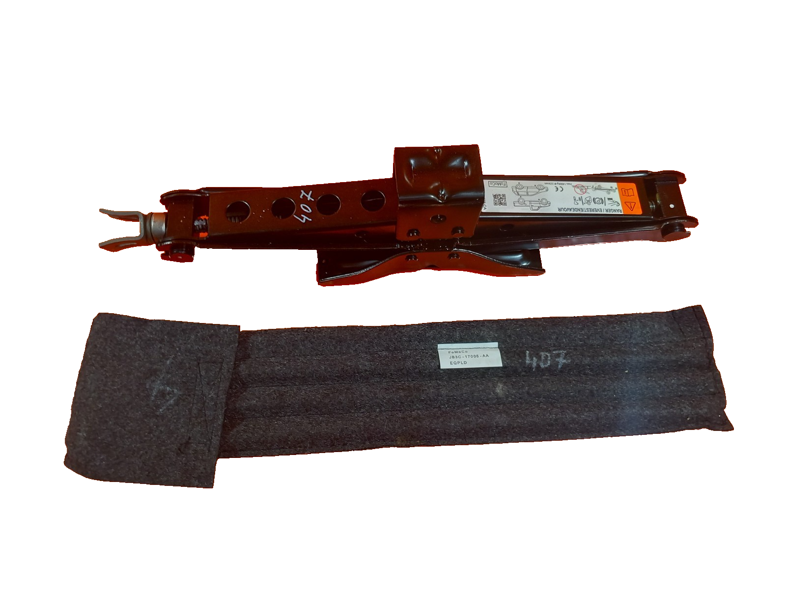 2021 Ford Ranger Wildtrak Lift Jack Tools Kit AB31-17A078-CA Warranty A407 - Image 1