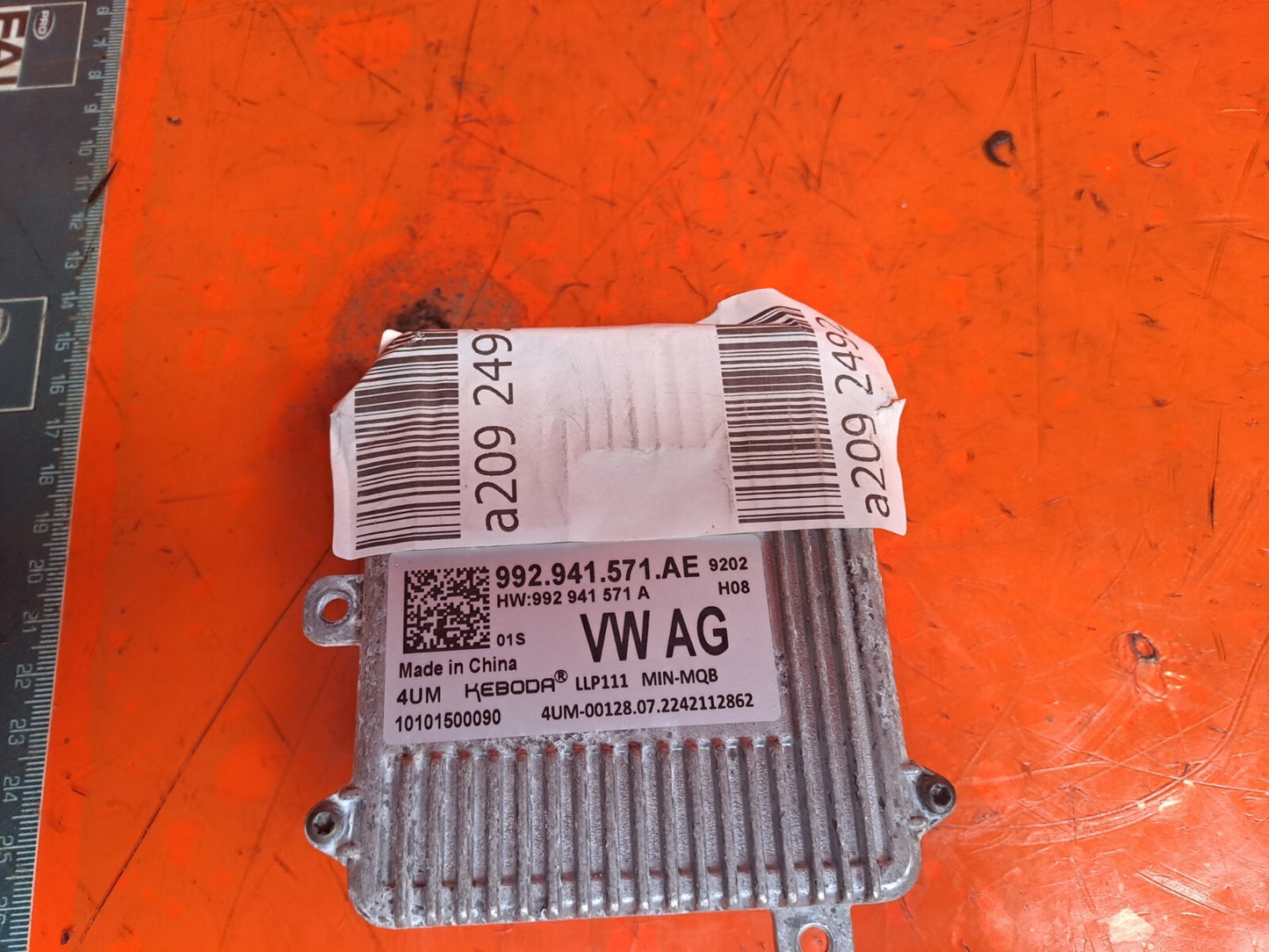 ✅Cupra Born V2 Ev 2023 HEADLIGHT BALLAST MODULE 992941571AE Warranty A209 - Image 1
