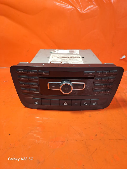 ✅MERCEDES W176 A180 1.6 PETROL 2012 STEREO RADIO CD PLAYER SAT NAV HEAD UNIT - Image 1