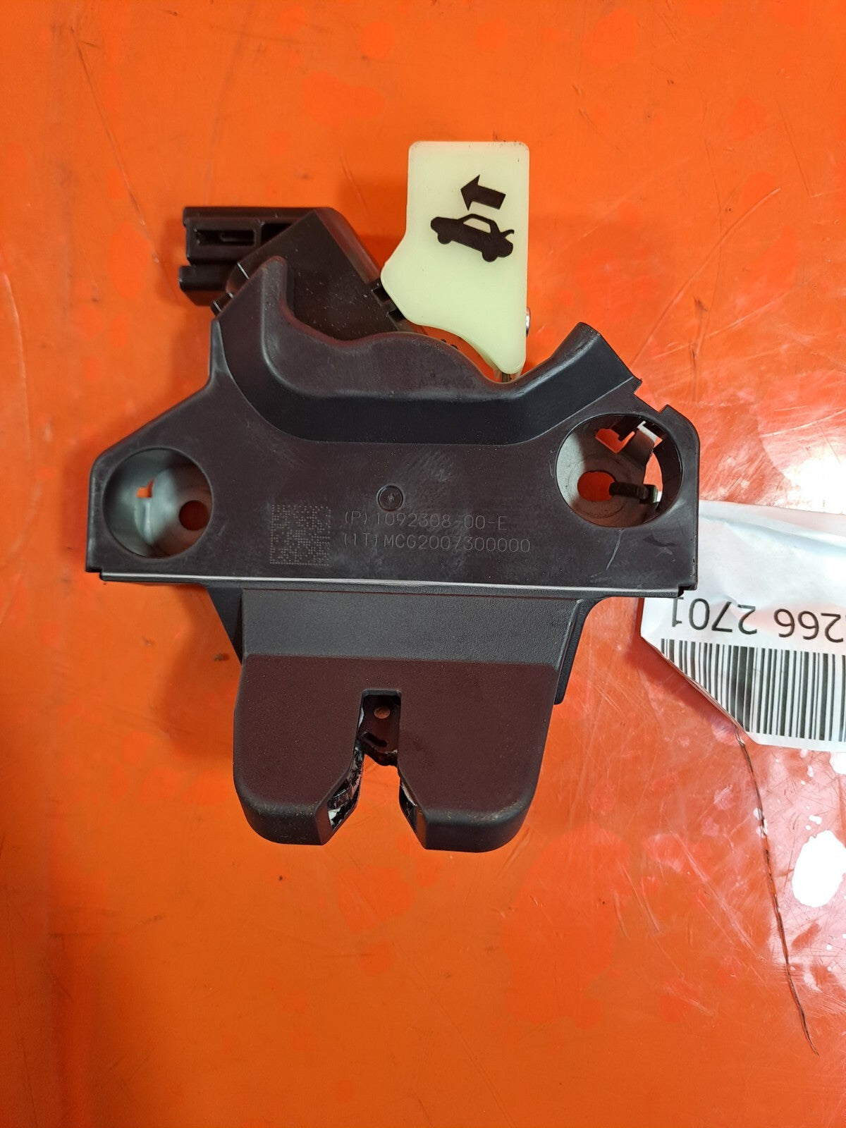 ✅Tesla Model 3 Long Range 2020 TAILGATE BOOT LOCK 1092308-00-E Warranty A266 - Image 1