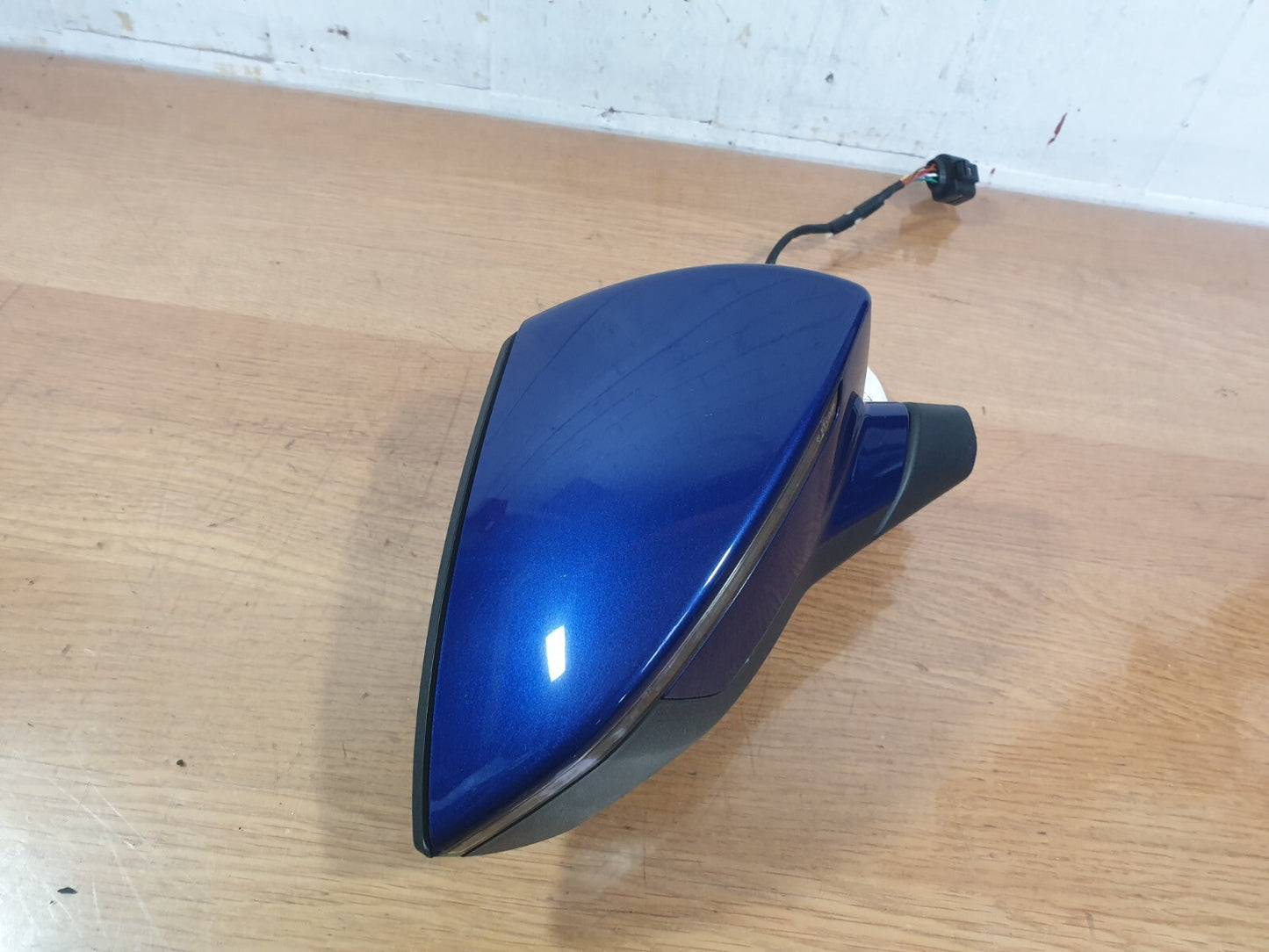 2019 SEAT ARONA FR 1.0P FRONT RIGHT WING MIRROR BLUE + WARRANTY A217 - Image 8