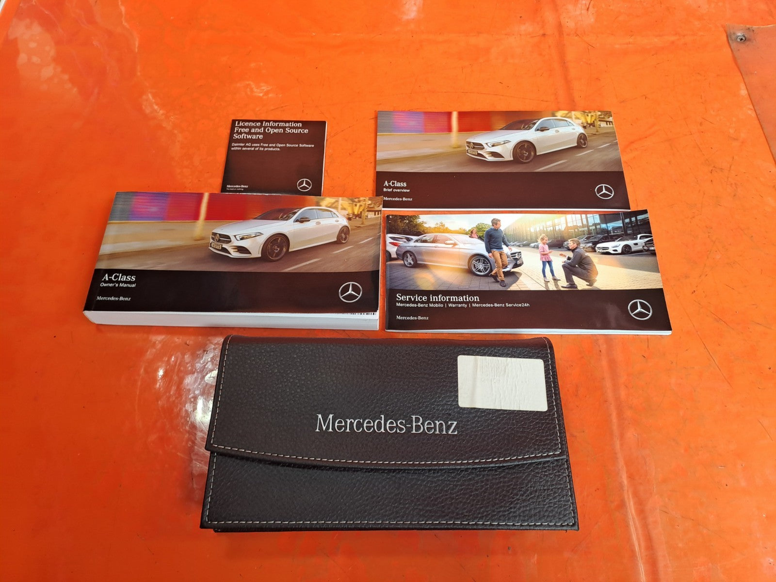 ✅MERCEDES A180D W177 1.5 DIESEL 2019 OWNERS MANUAL HANDBOOK & WALLET Warranty - Image 4