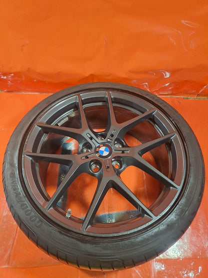 ✅2023 BMW 2 SERIES M SPORT F44 ALLOY WHEEL WITH TYRE 225/40 R18 + WARRANTY A295 - Image 1