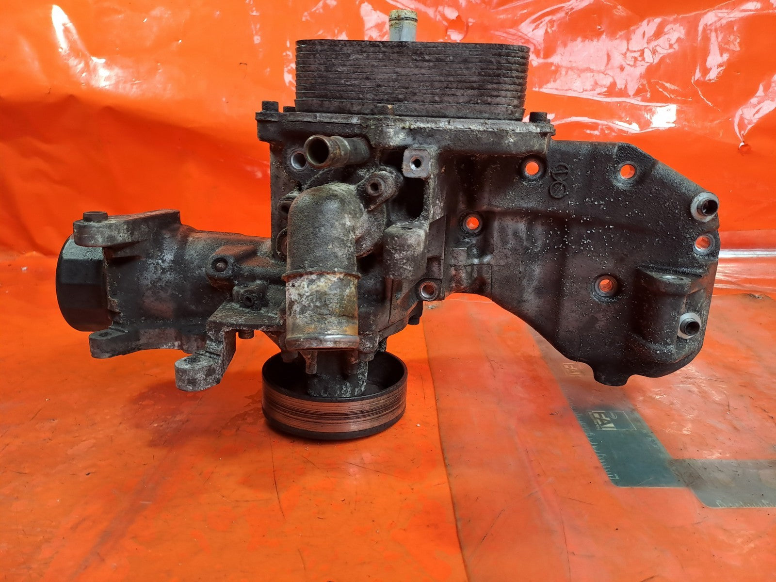 ✅SSANGYONG KORANDO 2.2 DIESEL 2015 OIL FILTER HOUSING & COOLER A6711800265 A337 - Image 5