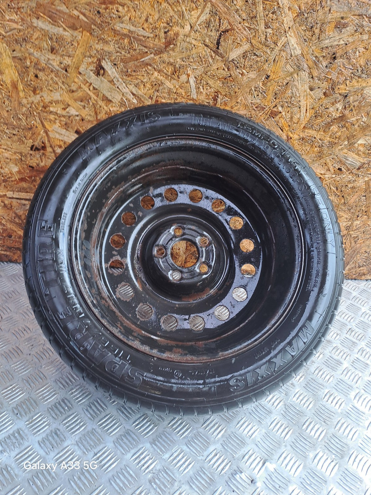 ✅2017 FORD GALAXY MK4 SPACE SAVER SPARE WHEEL 155/70 R17 + WARRANTY A296 - Image 6