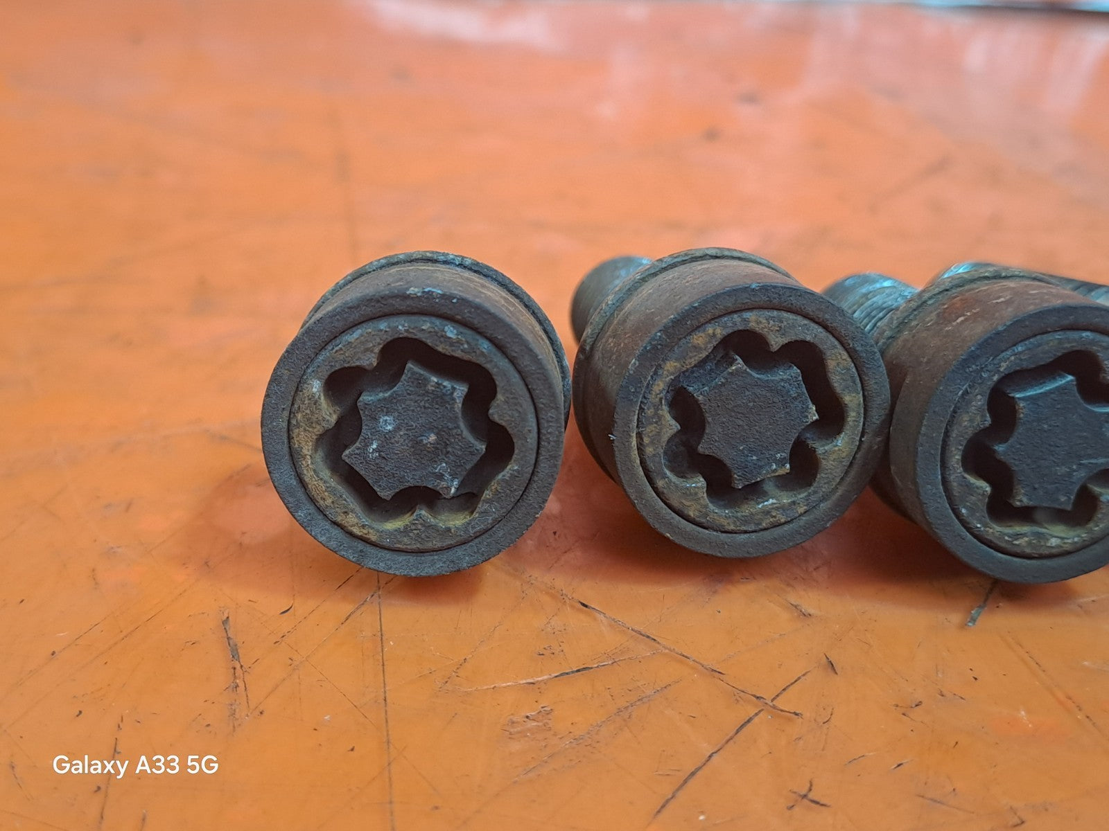 ✅2012 MERCEDES B CLASS W246 LOCKING WHEEL NUTS SET WITH KEY + WARRANTY A299 - Image 12