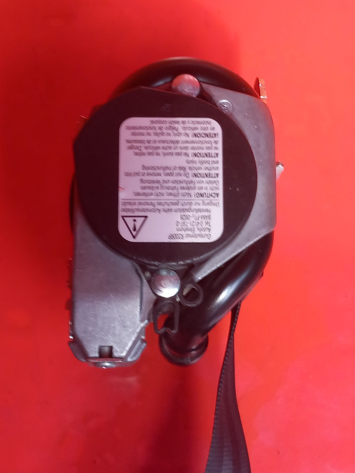 ✅Ford Transit Custom 2.0 Diesel 2021 Front Right Seat Belt BK21V61294ACW A372 - Image 12