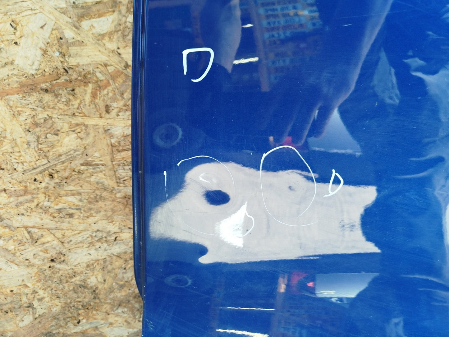 ✅TESLA MODEL 3 LONG RANGE 2020 rear LEFT DOOR BLUE Dent A266 - Image 8