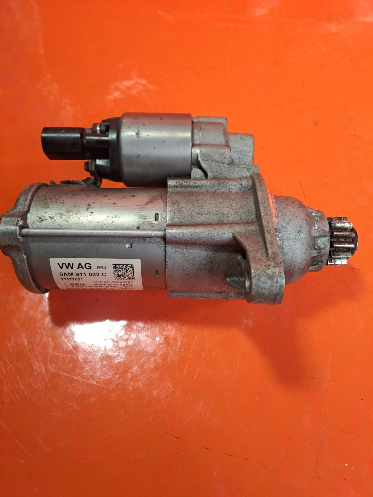 ✅2021 VW GOLF R-LINE MK8 STARTER MOTOR 0AM911022C + WARRANTY A349 - Image 5