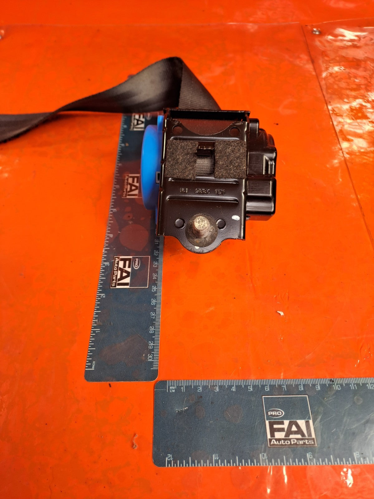 ✅2016 FORD MONDEO MK5 SEAT BELT REAR LEFT ES73-F611B68-AC + WARRANTY A292 - Image 7