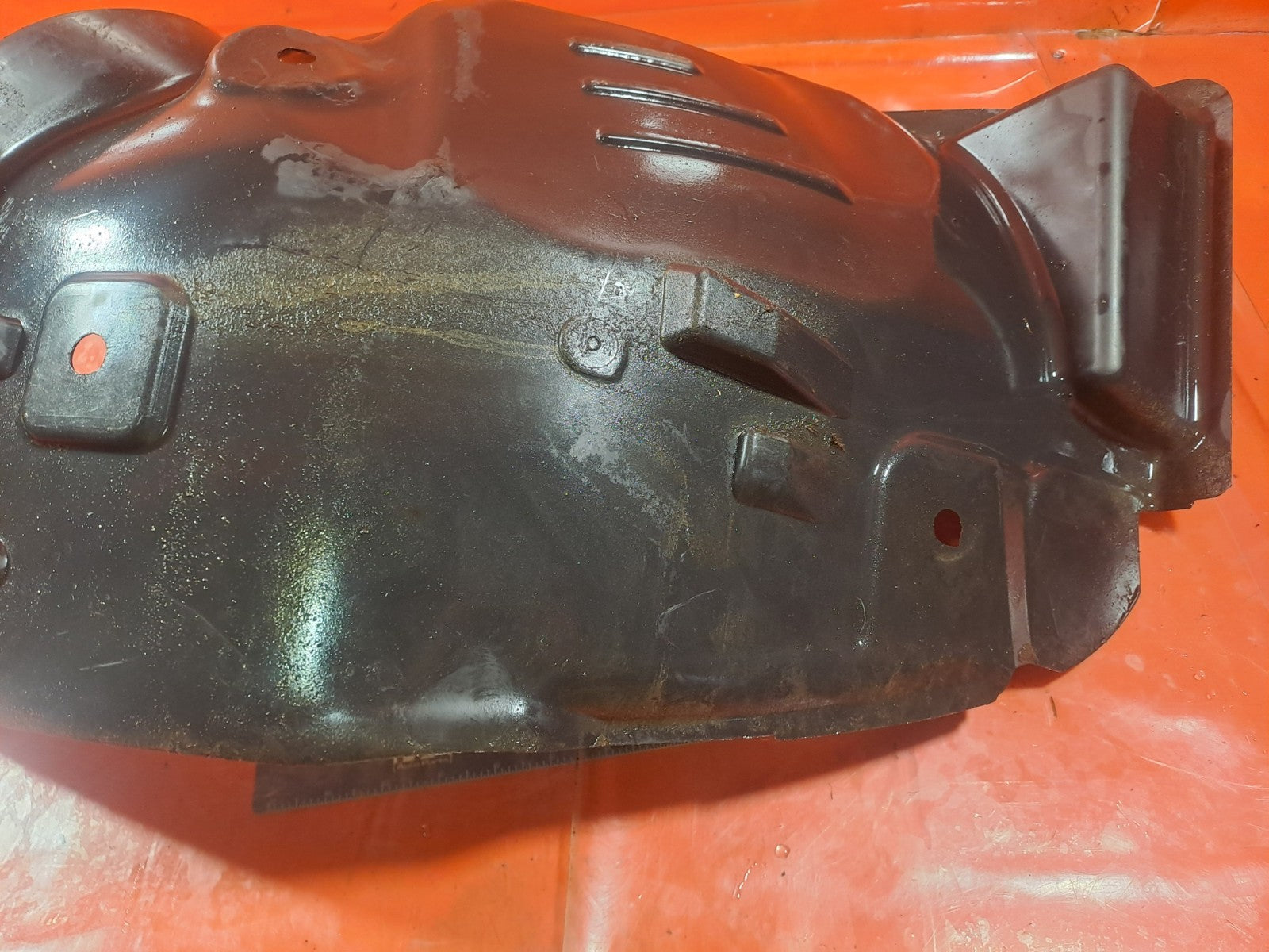 ✅2015 RENAULT ZOE DYNAMIQUE FRONT LEFT ARCH LINER MUD GUARD REAR PART 638436568R - Image 5