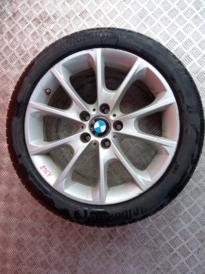 ✅BMW 420D F33 2.0 Diesel 2016 Alloy Wheel & Tyre 255/40 R18 6796251 6874821 A368 - Image 1