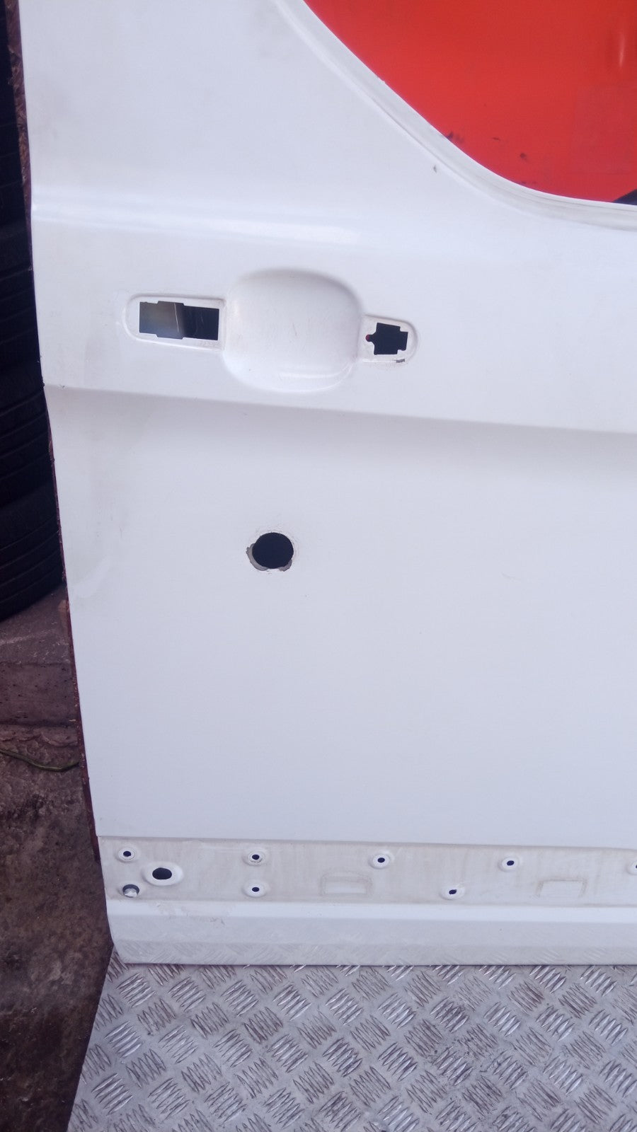 2014 Ford Transit Custom Front Right Door Frozen White Warranty A384 - Image 7