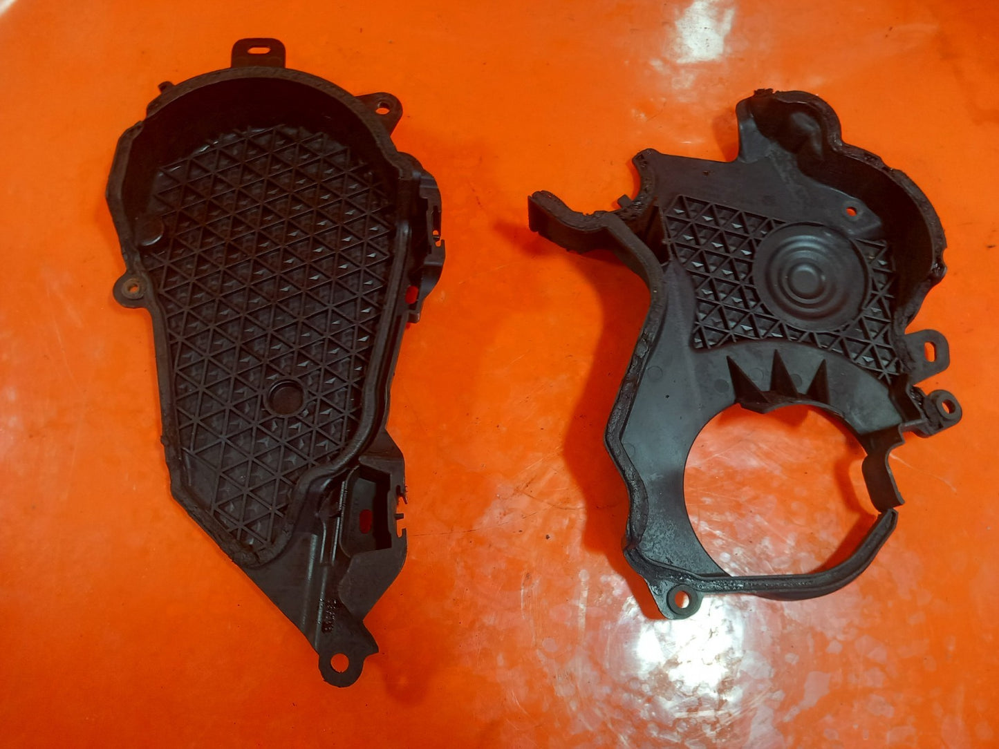 2019 Ford Galaxy MK3 Zetec Timing Belt Covers Pair 9802982180 + Warranty A345 - Image 9