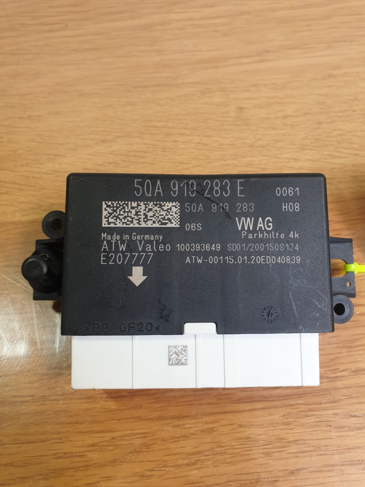 ✅AUDI A1 SPORT 1.0 PETROL 2020 PARKING DISTANCE CONTROL MODULE 5QA919283E A203 - Image 1