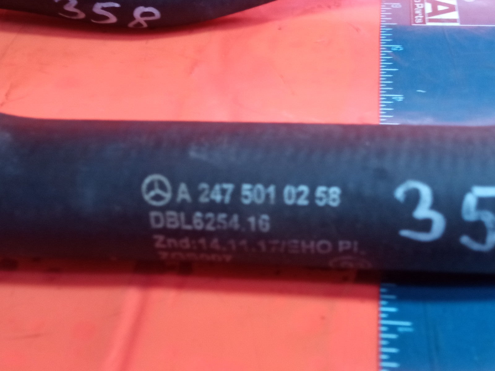 ✅Mercedes CLA 180 AMG Line 1.3 Petrol 2021 Water Coolant Pipes A2475010158 A358 - Image 7