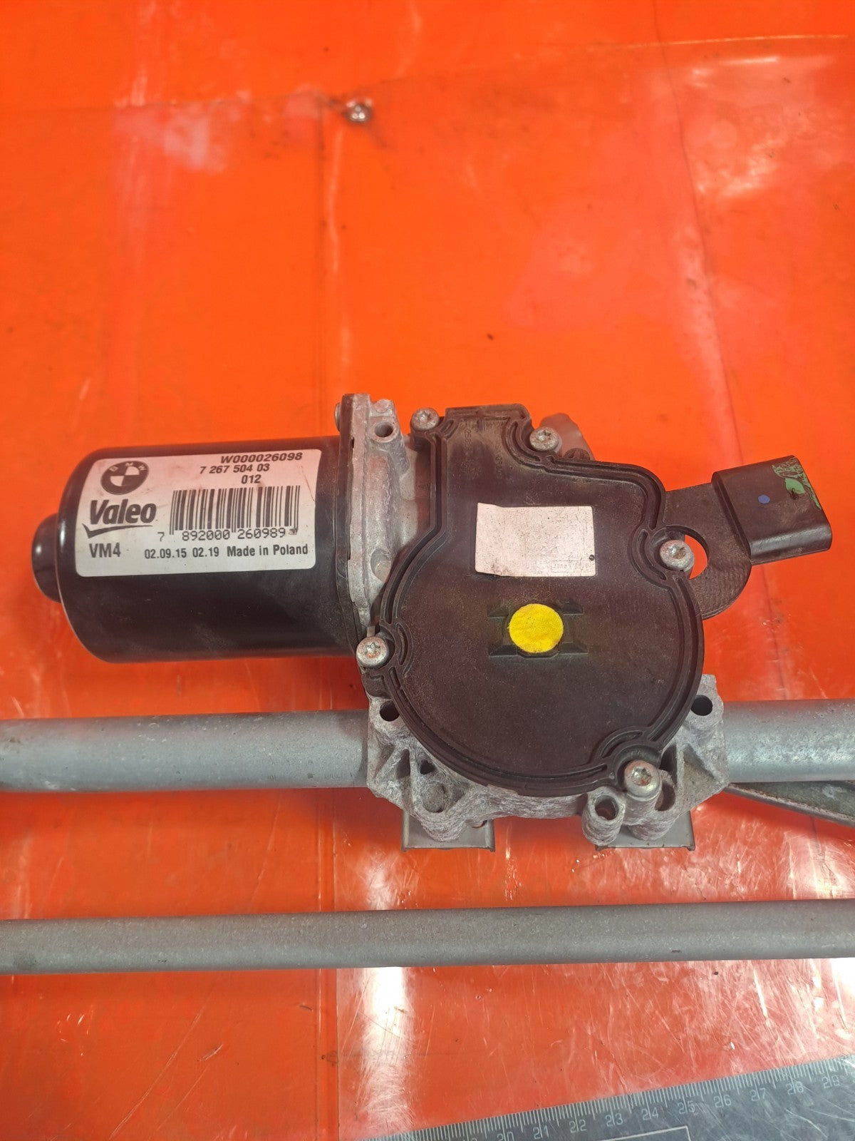 ✅2015 BMW 2 SERIES F22 M SPORT FRONT WINDSCREEN WIPER MOTOR 7267504 + WARRANTY - Image 4