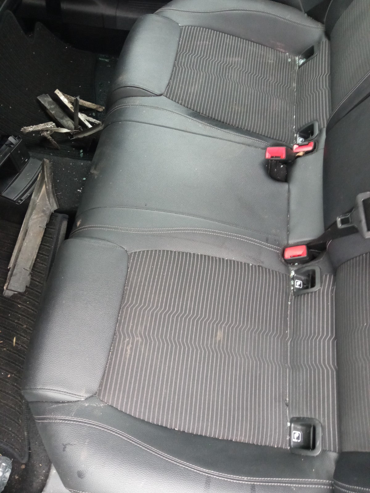 ✅2019 Mercedes A Class W177 Sport Rear Half Leather Seats Heated A382 - Image 3