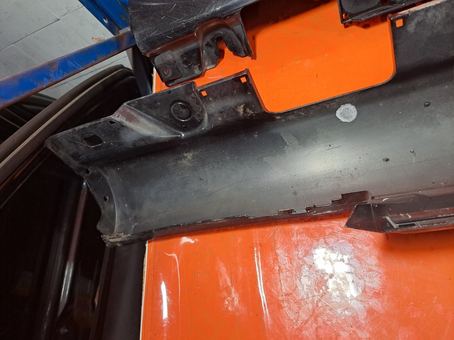 ✅Mercedes C Class W205 2014 Side Sill Skirt Pair Black A2056900140 A2056900240 - Image 10