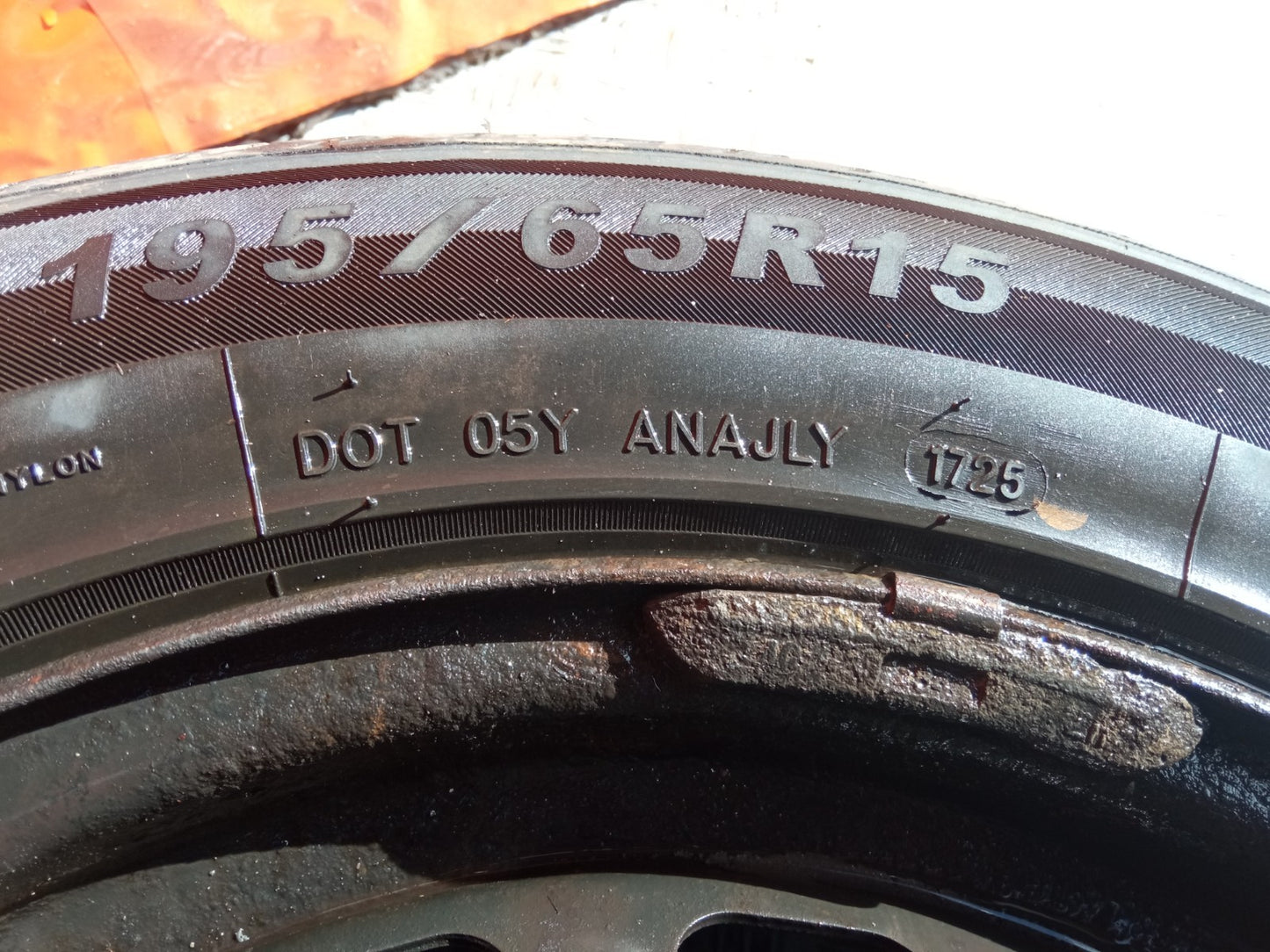 ✅Peugeot 308 Dynamo Steel Wheel with Tyre 195/65 R15 5.05 mm + Warranty xAA - Image 10