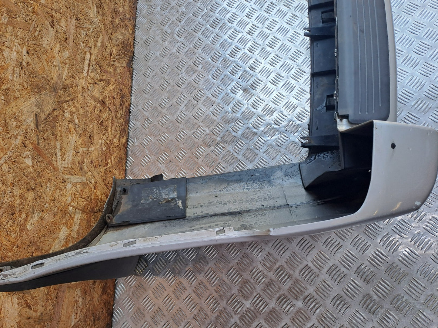 ✅2005 RANGE ROVER VOGUE L322 4.4P REAR BUMPER SILVER + WARRANTY  A274 - Image 4