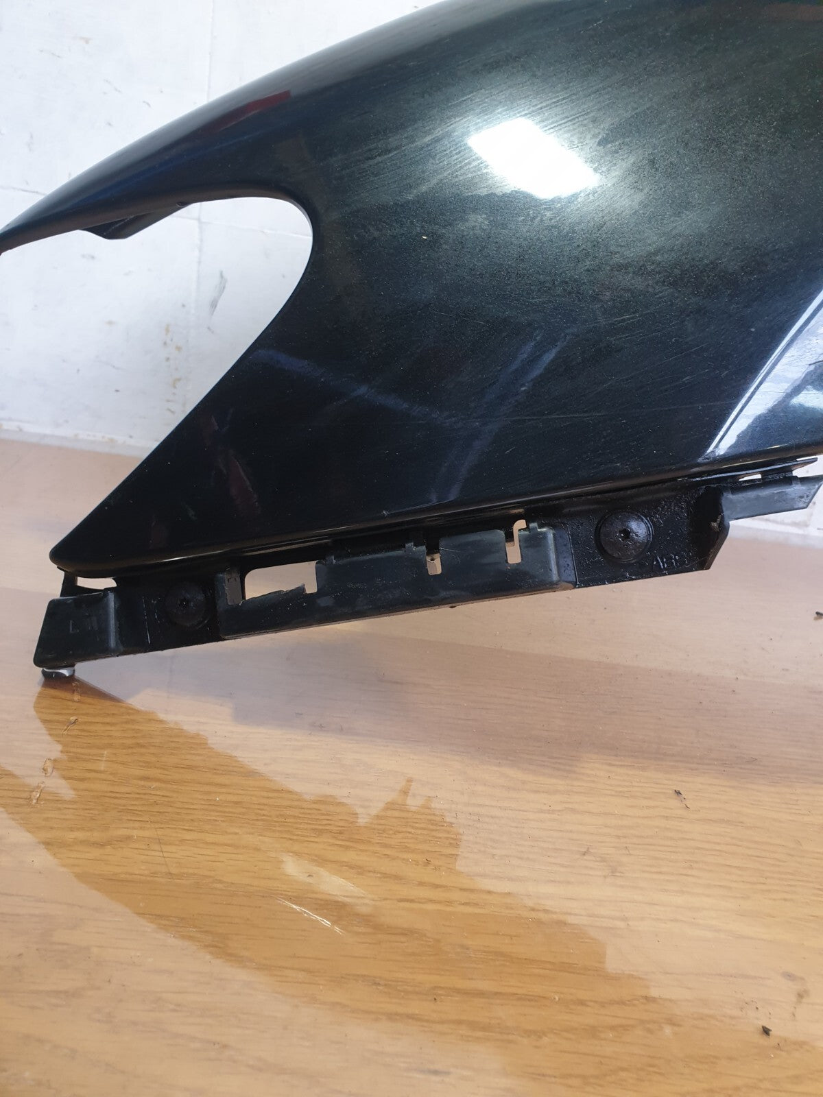 BMW 750Li E66 4.8 PETROL 2006 FRONT LEFT WING PANEL BLACK Warranty A208 - Image 2