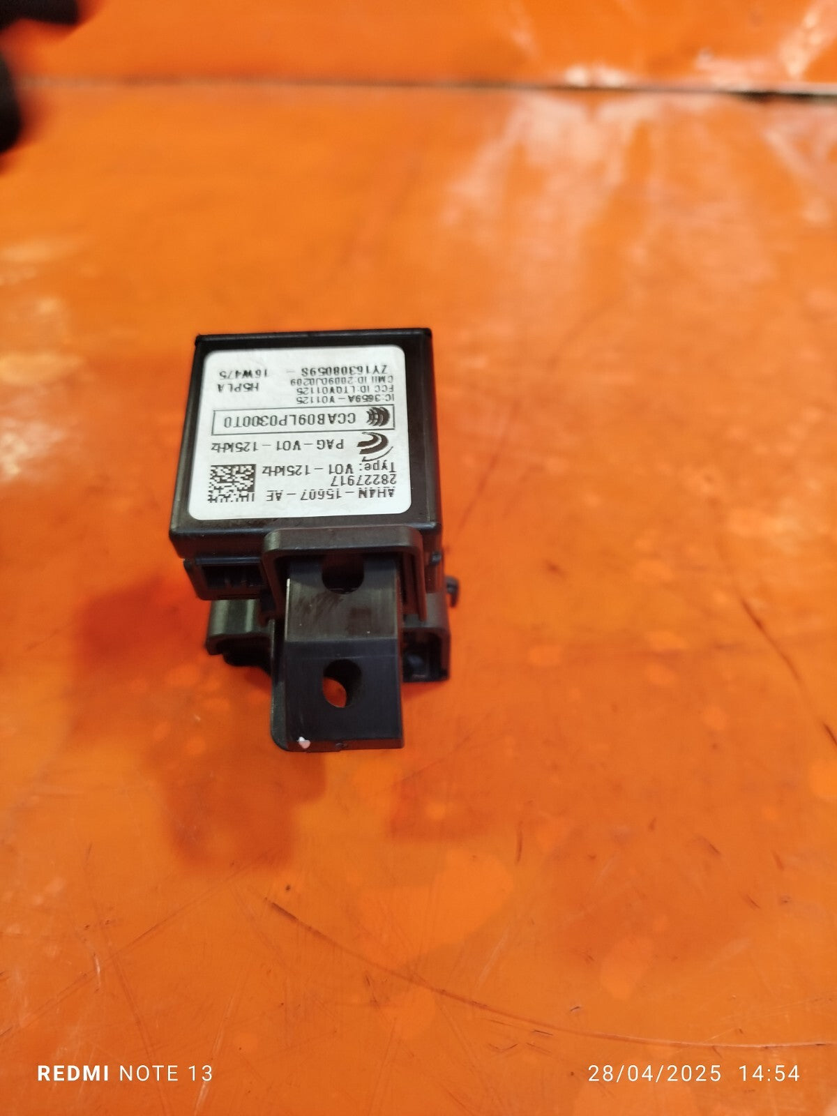 ✅12-16 VOLVO V40 IGNITION BARREL SWITCH WITH KEY AH4N-15607-AE + WARRANTY xAA - Image 8