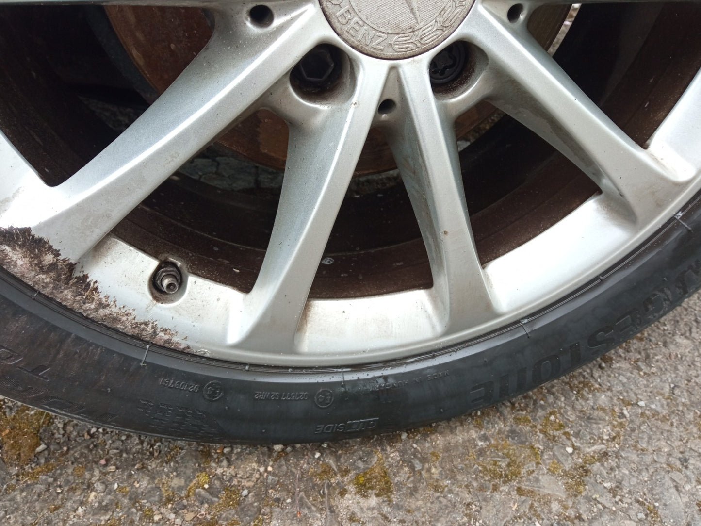 ✅Mercedes A Class W177 Sport Alloy Wheel With Tyre 205/55 R17 + Warranty A382 - Image 4