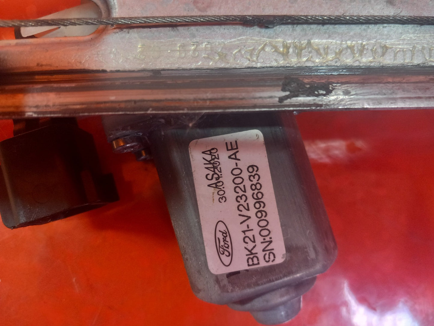 2020 Ford Transit Custom Front Right Window Regulator Motor BK21-V23200-AE A351 - Image 10