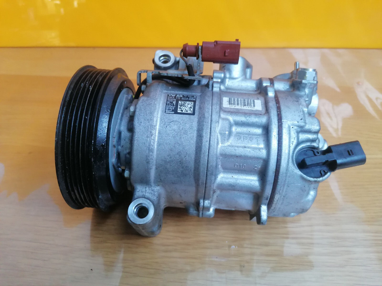✅2021 AUDI Q3 F3 1.5TFSI AIR CON CONDITIONING PUMP 5WA816803A + WARRANTY A072 - Image 1