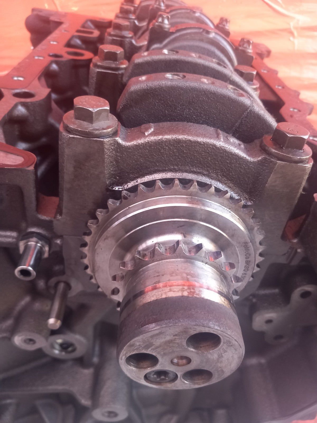 2014 Ford Transit Custom Engine Block BK2Q-6015-AA Warranty A378 - Image 7