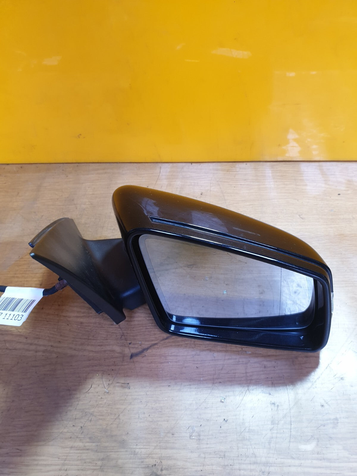 ✅2013 MERCEDES C CLASS W204 2.1CDI FRONT RIGHT WING MIRROR BLACK 197 + WARRANTY - Image 3