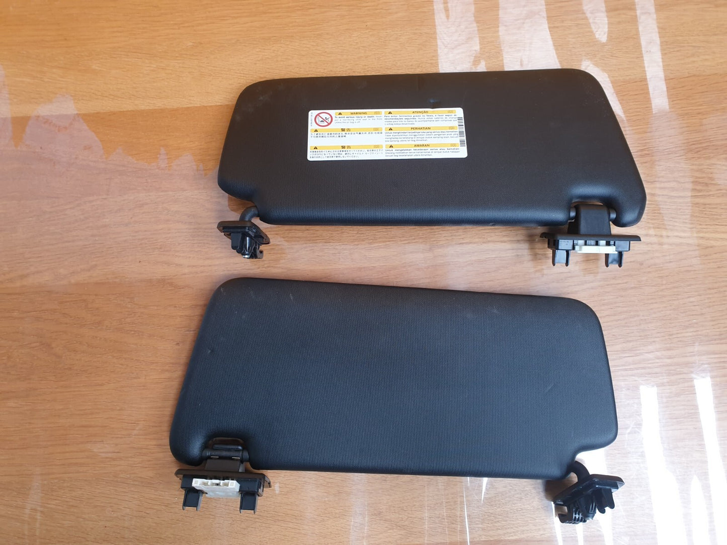 ✅2013 MERCEDES A CLASS W176 1.8CDI SUN VISOR PAIR BLACK A1768101600 + WARRANTY - Image 7
