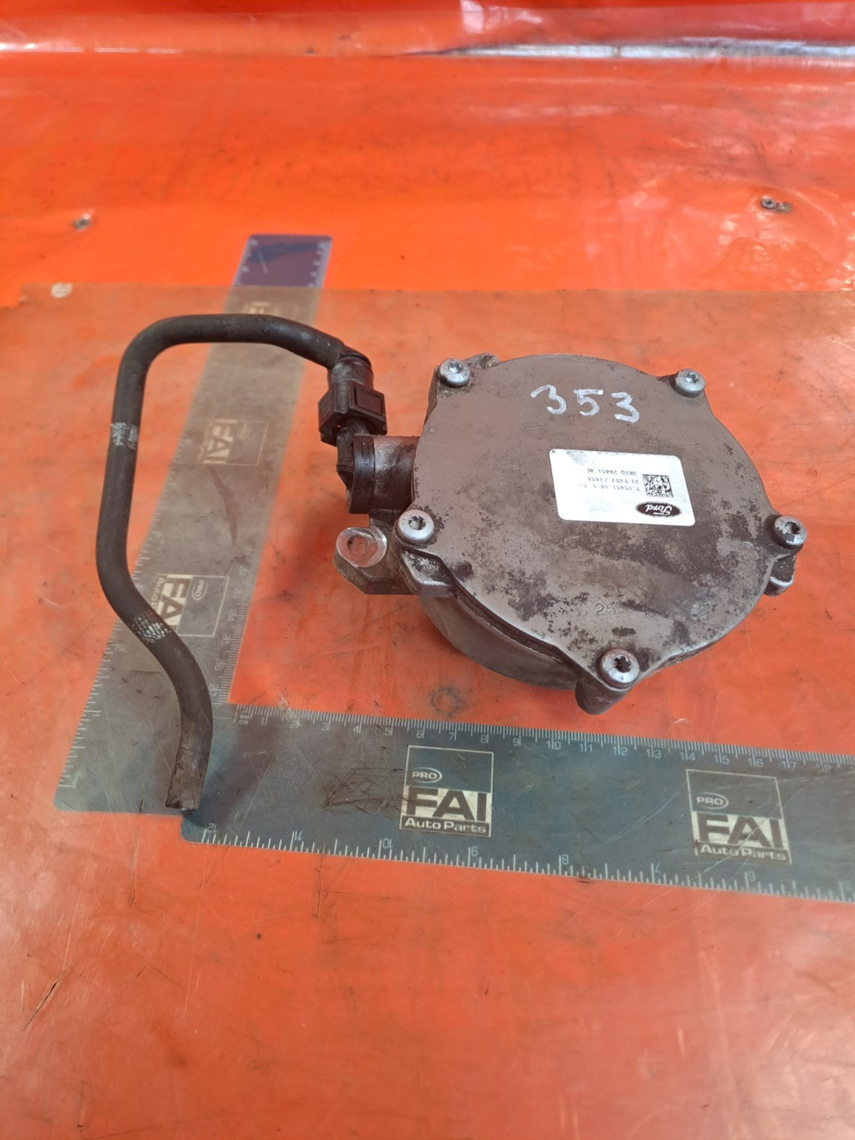 ✅2022 FORD TRANSIT CUSTOM VACUUM PUMP GK2Q-2A451-AD + WARRANTY A353 - Image 4